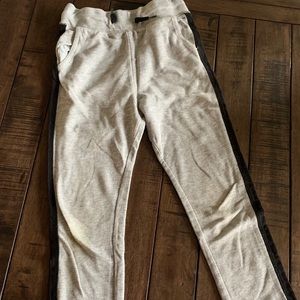 Boys Grey with Black Side Stripe H&M Joggers